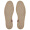 优唯美 5双装珍誉系列透气吸汗舒适麻布炭草鞋垫40码 ZY-6201