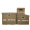 巨惠包装加厚特硬带扣带盖纸质收纳箱储物箱整理箱收纳纸箱搬家箱大号纸箱 牛皮色 65L 53*43*33cm（3个装）