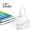 ANKER安克 2口USB苹果充电器 单口2.4A快充 支持苹果安卓手机平板 白