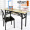 迈亚家具折叠桌电脑桌办公会议培训桌简易桌长方形摆摊桌子学习书桌长条桌 双层-1200*500*750