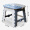 家乐铭品 圆形折叠凳-蓝/白折叠凳塑料板凳餐桌凳野餐凳钓鱼凳小凳子LY31-B