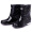 回力雨鞋女士时尚户外中筒防水雨靴水鞋胶鞋雨靴套鞋 HXL523粉点黑36