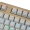 雷柏（Rapoo） V510S 混彩背光游戏机械键盘 吃鸡键盘 背光键盘 游戏键盘 电竞键盘 金色 青轴