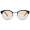 影级（iNSIST）Rino 01 TR90电竞防蓝光眼镜女款 防辐射护目镜抗疲劳 轻量复古眉线半框（度数可定制）格调黑
