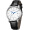 雷迈表（REIMAH）手表 时尚个性机械魅力系列钢带皮带自动机械男士腕表8100M M8100.WWL黑皮白面