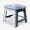 家乐铭品 圆形折叠凳-蓝/白折叠凳塑料板凳餐桌凳野餐凳钓鱼凳小凳子LY31-B