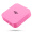 aigo爱国者电子出品充电宝OL10400小巧便携10000毫安时移动电源 USB输出 适用于苹果小米华为 粉色