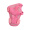 美洲狮（COUGAR）轮滑儿童护具六件套(此护具就是轮滑鞋套餐上的护具) 6件套 粉色 S(3-6岁左右)
