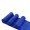 奥吉龙 洗车毛巾三条装   擦车布专用加厚吸水不掉毛大小号多功能刷车巾蓝色
