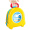 樱舒（Enssu）车载便携式宝宝坐便器 儿童马桶婴儿座便器幼儿做便器便盆男女小马桶ES3306