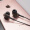 BYZ K88 重低音K歌唱吧 双动圈发声单元 耳机入耳式 通用安卓苹果手机耳塞 黑色
