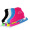 SKFORCE飞格瑞彩色冰鞋套 烫钻花样冰刀鞋保护套 避免花样滑冰鞋划伤 黑色（镶钻） S（32码以下）