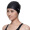 Speedo/速比涛 成人泳帽PU材质游泳装备柔软舒适不勒头长发男女士时尚通用 黑色 均码 8720640001