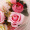 初朵 11朵玫瑰花礼盒康乃馨鲜香皂花同城配送情人节礼物送女友