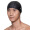 Speedo/速比涛 成人泳帽PU材质游泳装备柔软舒适不勒头长发男女士时尚通用 黑色 均码 8720640001