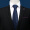 雅西欧YACHIO 男士韩版商务正装条纹西装领带男8cm结婚新郎领带礼盒套装 藏青星点花纹8cm