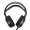灵蛇（LINGSHE）头戴式游戏耳机带麦克风 LED发光震动吃鸡耳机 头戴式耳机带话筒SHM7110黑色 自营