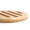 唐宗筷 竹质圆形镂空餐垫隔热垫C6520