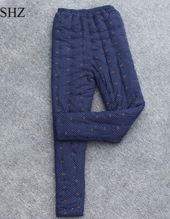 棉花棉裤中老年男女式加厚保暖裤棉袄高腰冬季东北防寒 黑色皇冠棉裤