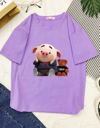 217猪熊紫色 xl码(建议111-123斤)