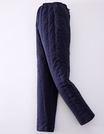 棉花手工加厚棉裤男士中老年人冬季高腰内穿爸爸宽松保暖裤冬天 藏