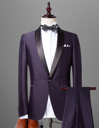 西服男套装三件套燕尾新郎结婚礼服正装韩版修身伴郎男士西装套装