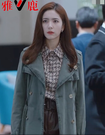 雅鹿 爱的理想生活夏若妍丁荟桥同款衣服女春季新款长