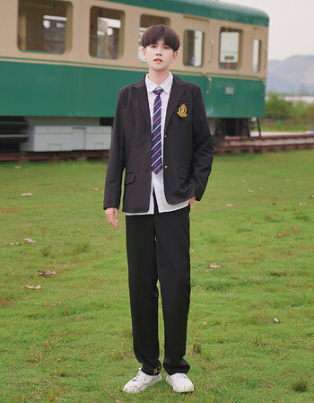 步希凯登校服西装dk制服一套初小中高学生新款学院风班服中学生校服