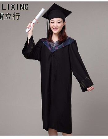 学士服灰色理科套装 m