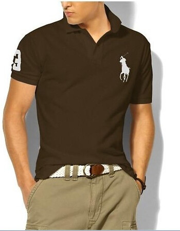 保罗polo衫男装翻领男士纯棉短袖美国经典马球大马标刺绣上衣职业商务