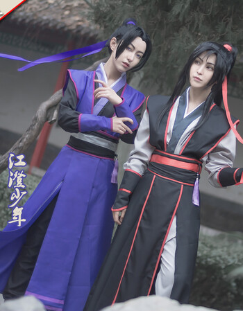 古装魔道cos服动漫全套江澄少年魏无羡的少年cosplay古风男女2019