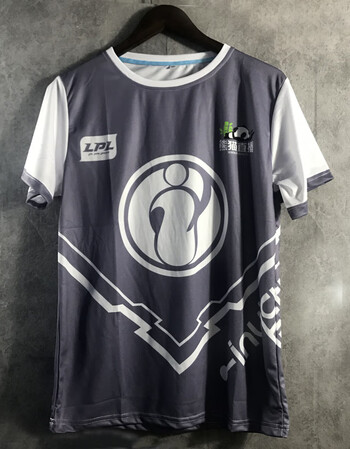 s8夏季新款lpl战队队服we,ig,rw青少年游戏圆领短袖t恤 2018ig短袖