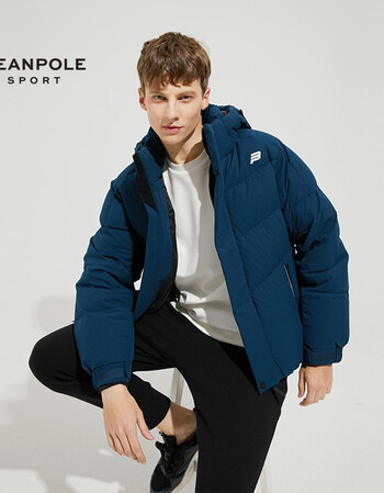 商场同款beanpole滨波2020冬季男女情侣运动羽绒服连帽款面包服bo0938