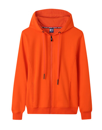 路易季可定制开票华为工作服秋冬卫衣定制印logo加绒工装订做装拉链