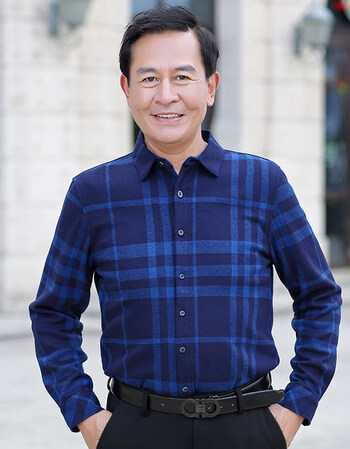 2018新中老年人加绒加厚格子长袖衬衫男中年爸爸装时尚保暖衬衣品质