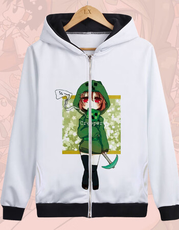 我的世界卫衣 苦力怕娘化衣服 春秋冬季 minecraft外套 元素游戏 14 l