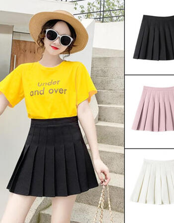 女新款棒球裙抖音同款短裙女高腰a字裙学院风半身裙夏 升级款粉色 xs