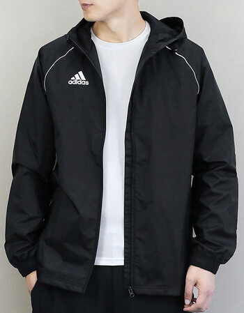 adidas/阿迪达斯男装2018秋季连帽外套防风衣运动休闲夹克 ce9048 ce
