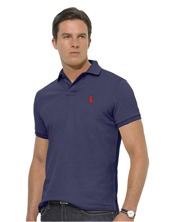 polo ralph lauren保罗拉夫劳伦 经典款 男士珠地网眼棉质短袖polo衫