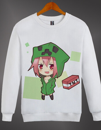 我的世界衣服长袖卫衣男女儿童装苦力怕娘末影龙人周边 8 童装12码