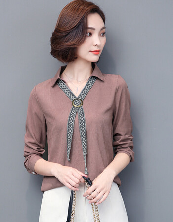 女装 衬衫 艾以纯森(aiyichunsen) 艾以纯森官方旗舰店女装2017新款