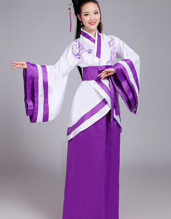 2018古装男汉服女唐装秦朝春秋战国三国臣子官服汉朝大臣古代演出服装