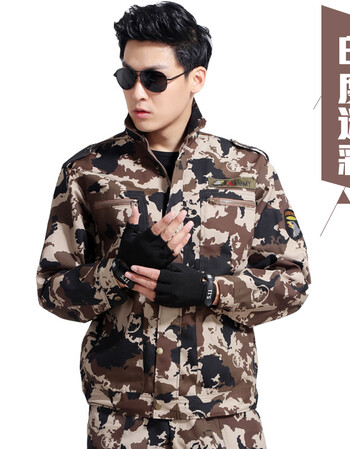 男女军训特种兵军迷长袖套装军训拓展作训服裤子新款 印度迷彩 170