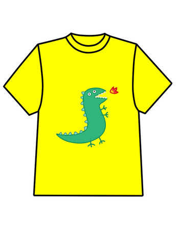 社会人小猪佩奇二次元动漫t恤短袖周边学生男女情侣服圆领 黄色 m