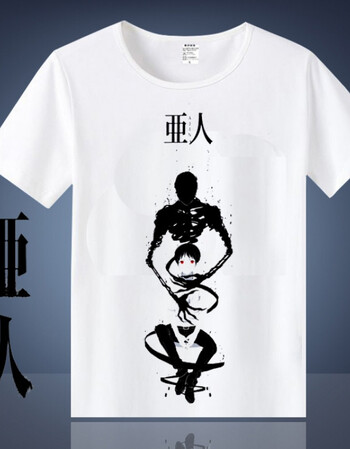 亚人t恤永井圭佐藤帽子田中功次琴吹武奥山动漫圆领短袖 13 m