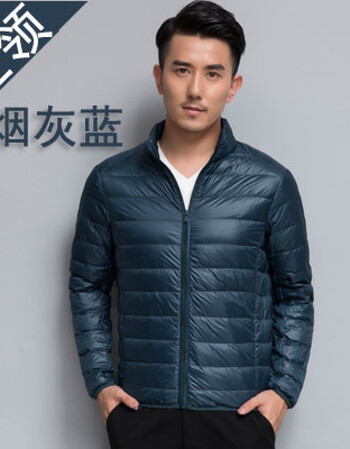 烟灰蓝 男(立领) l【图片 价格 品牌 报价】-京东