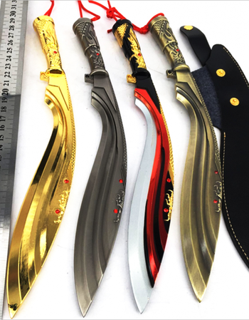 屠龙 战龙 尼泊尔 金属模型 不可开刃 30cm战龙尼泊尔全套 金属锌合金