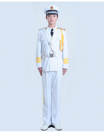 阿坡饵军装演出服军鼓服装男女升旗手制服合唱服军鼓礼服套装军乐仪仗