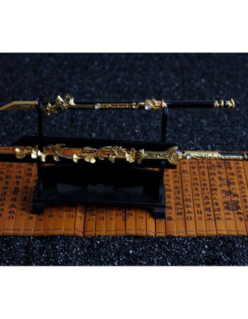 藏剑万花纯阳赤霄红莲雪名苍云刀剑武器模型 22厘米千叶-太阿