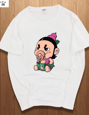 葫芦娃t恤子装圆领短袖宿舍服男女大码兄弟装儿童幼儿园服新品 大娃